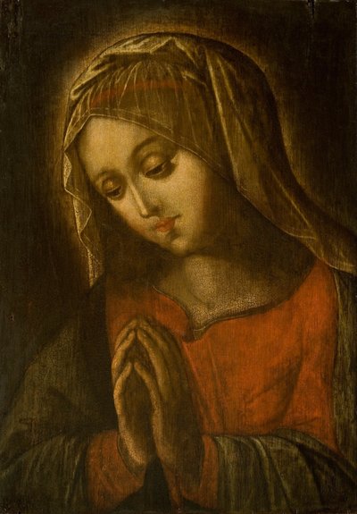Virgin in Prayer by   Colombia
